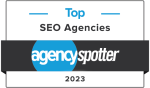 Agency Spotter Top SEO Agency 2023 Badge